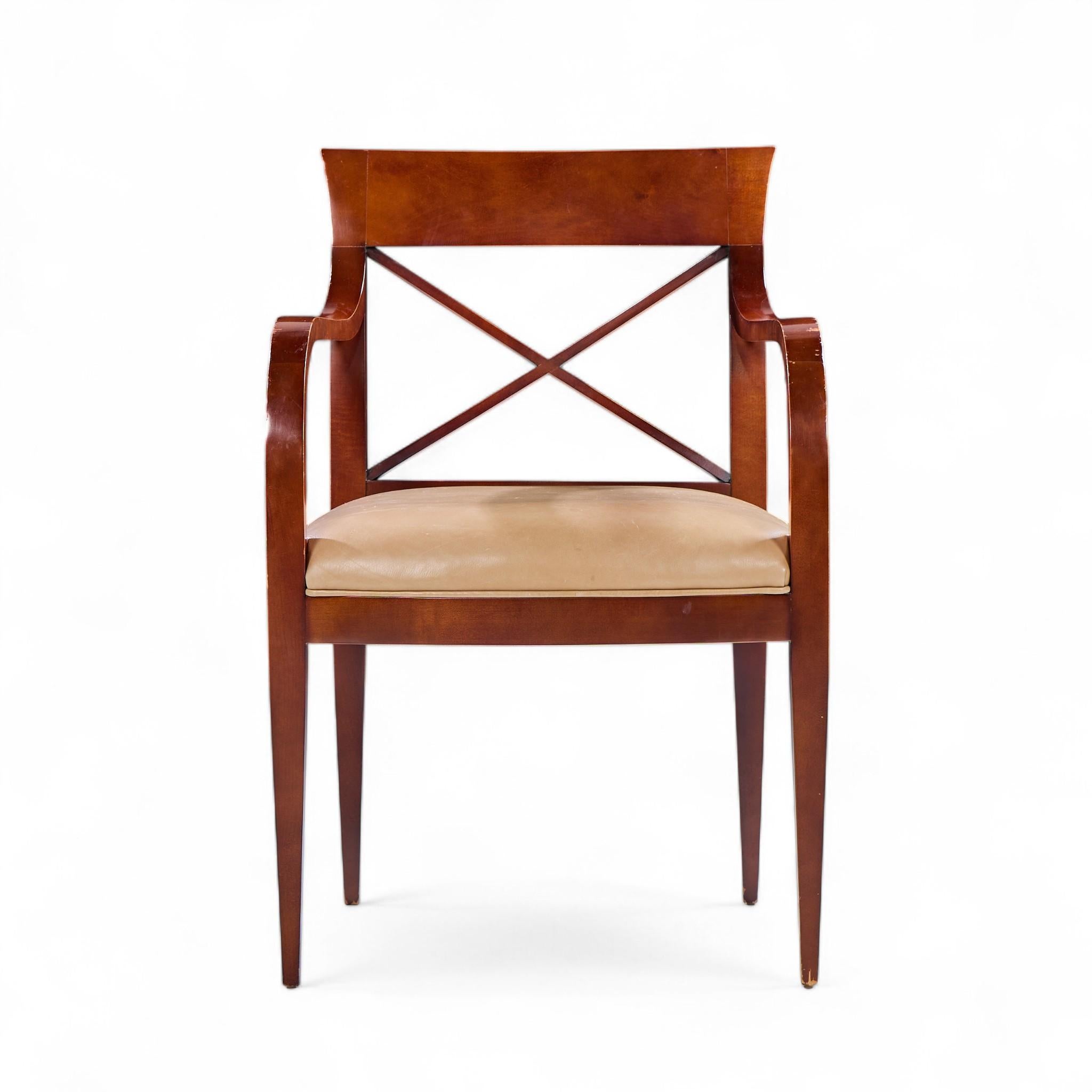 Michael Vanderbyl for Baker Archetype Dining Chairs - Set of 6 For Sale 4