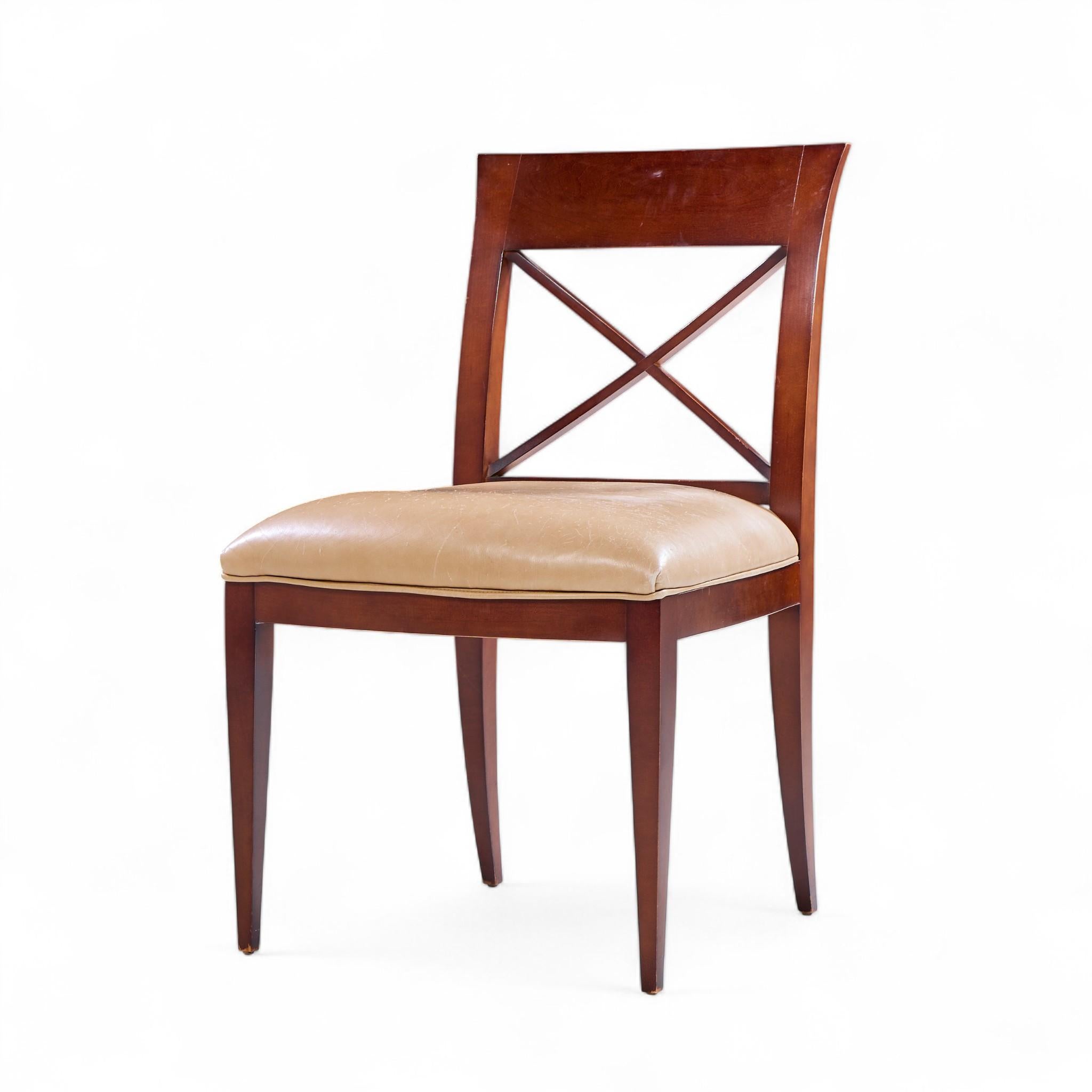 20th Century Michael Vanderbyl for Baker Archetype Dining Chairs - Set of 6 For Sale