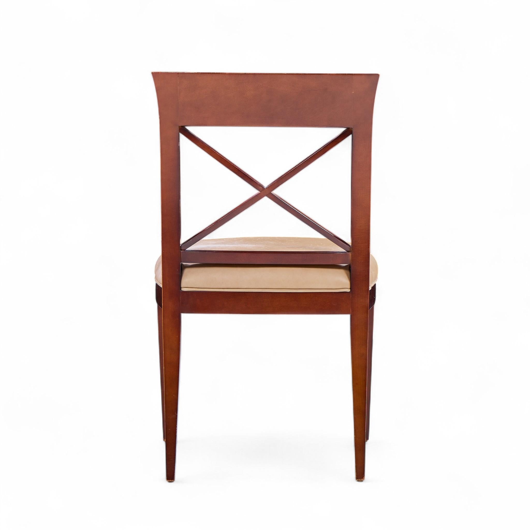 Michael Vanderbyl for Baker Archetype Dining Chairs - Set of 6 For Sale 1