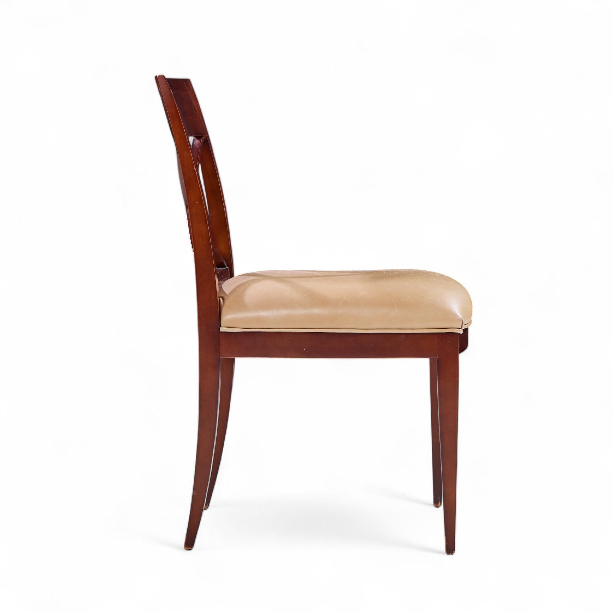 Michael Vanderbyl for Baker Archetype Dining Chairs - Set of 6 For Sale 2