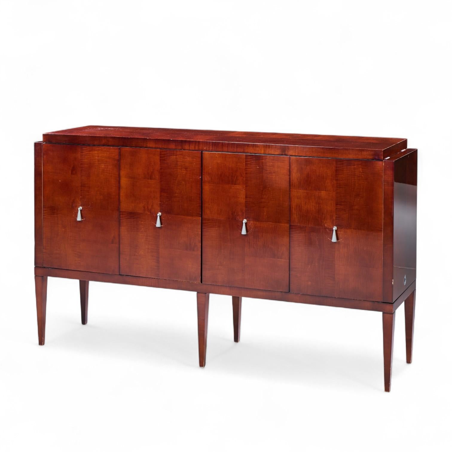 Credenza arquetipo de caoba Michael Vanderbyl para Baker Furniture Moderno en venta