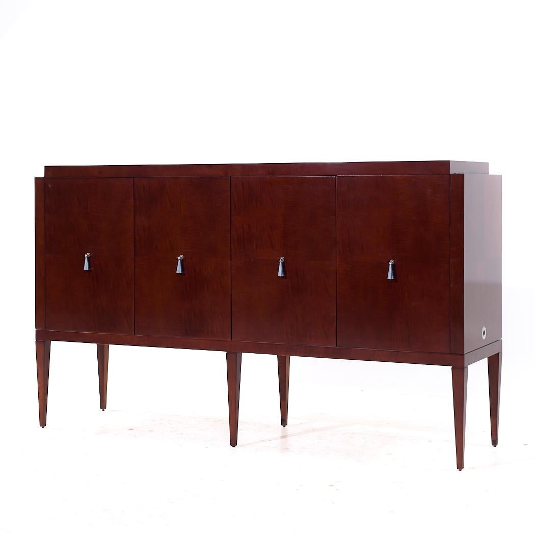 Americano Michael Vanderbyl per Baker Furniture Archetype Credenza in mogano in vendita