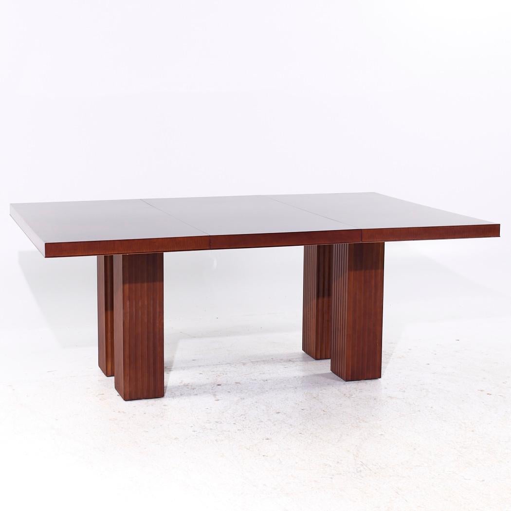 Michael Vanderbyl for Baker Furniture Archetype Mahogany Dining Table 5
