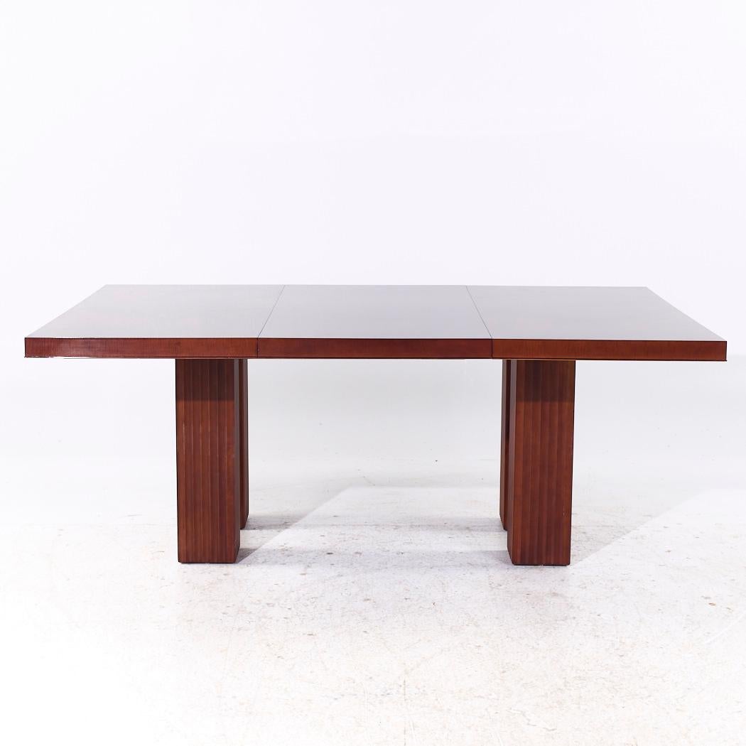 Michael Vanderbyl for Baker Furniture Archetype Mahogany Dining Table 6