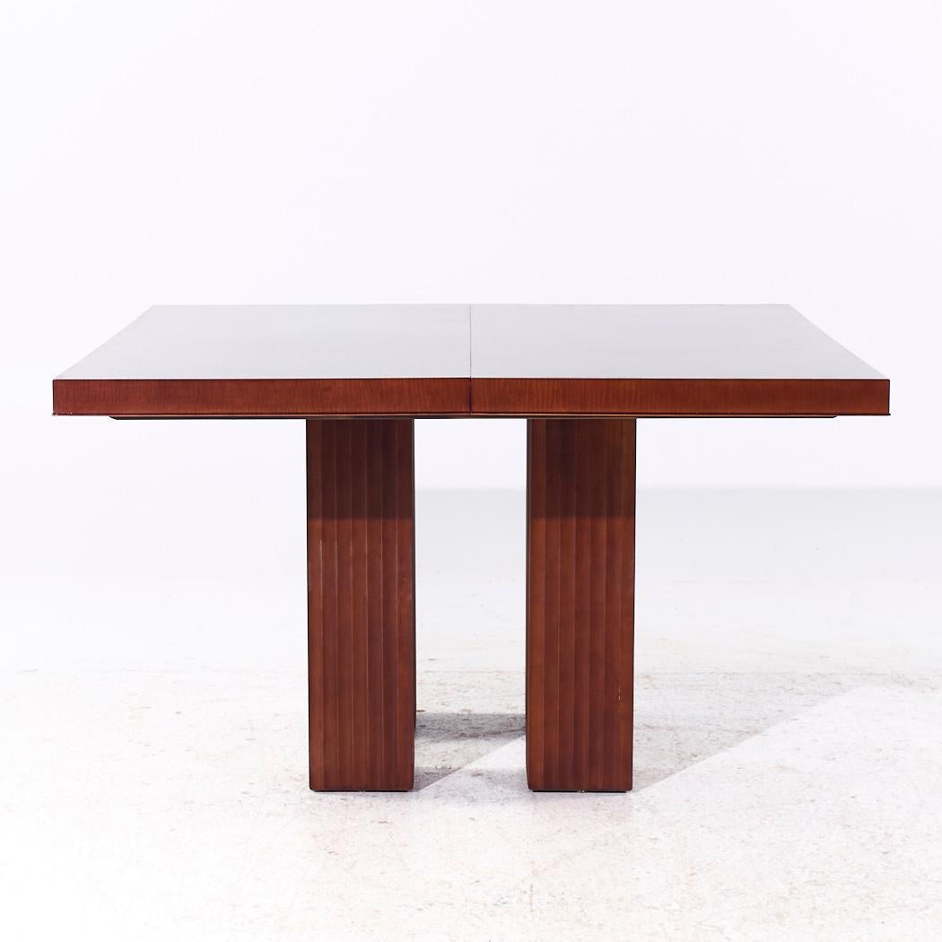 Contemporary Michael Vanderbyl for Baker Furniture Archetype Mahogany Dining Table