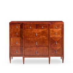 Michael Vanderbyl for Baker Furniture Archetype Mahogany Dresser