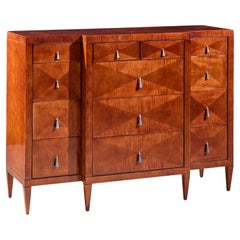 Michael Vanderbyl for Baker Furniture Archetype Mahogany Dresser