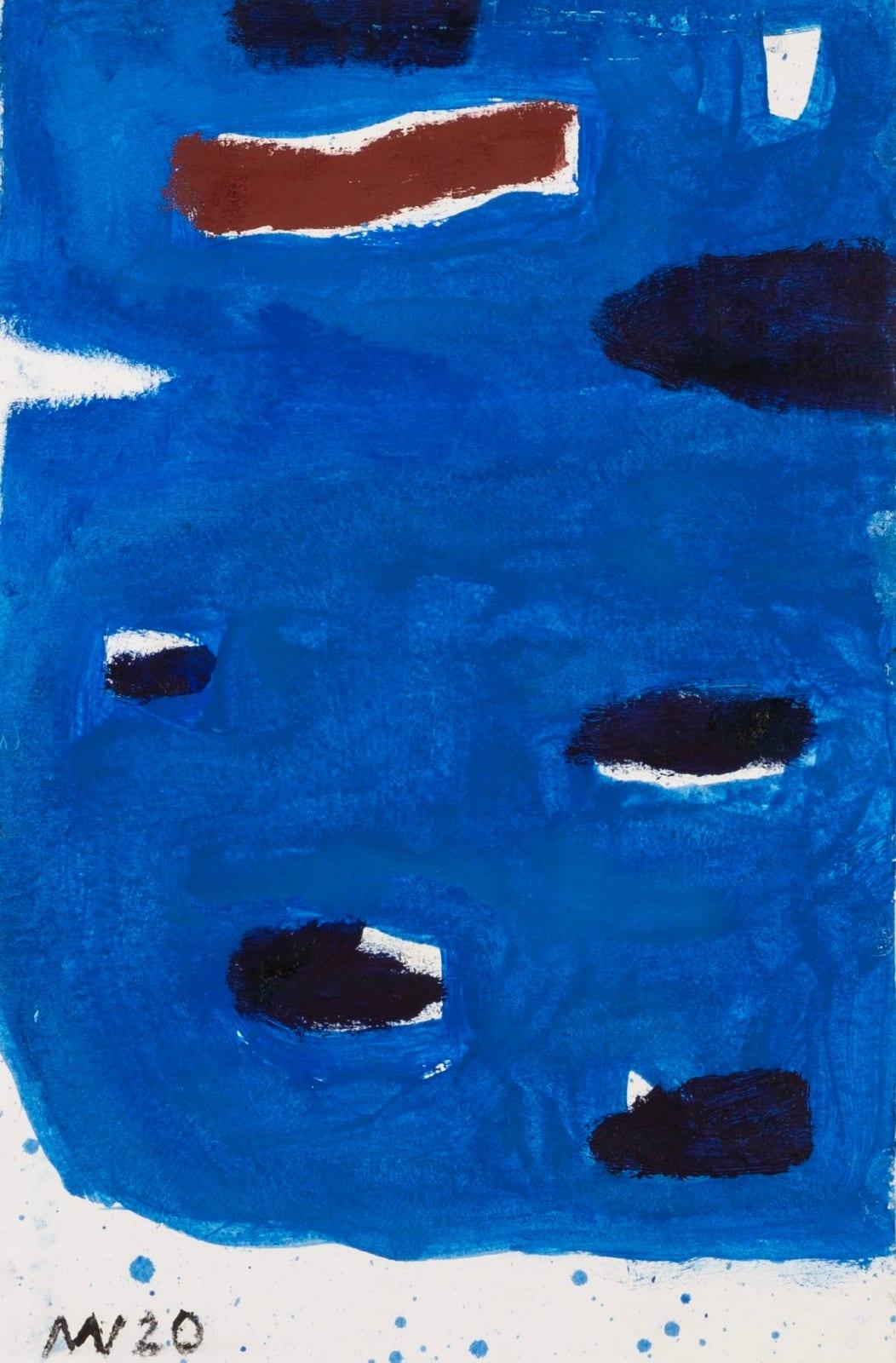 Dark Deep Painting by Michael Vaughan, 2020