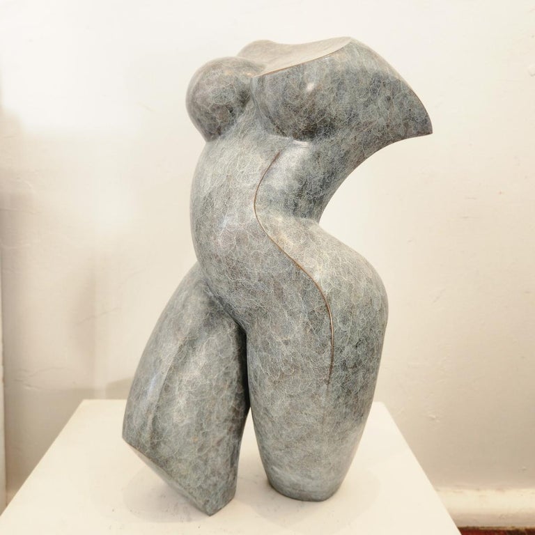 Sculpture, Crabe sur algue e calcédoine - 22 cm - Chalcedony - Catawiki