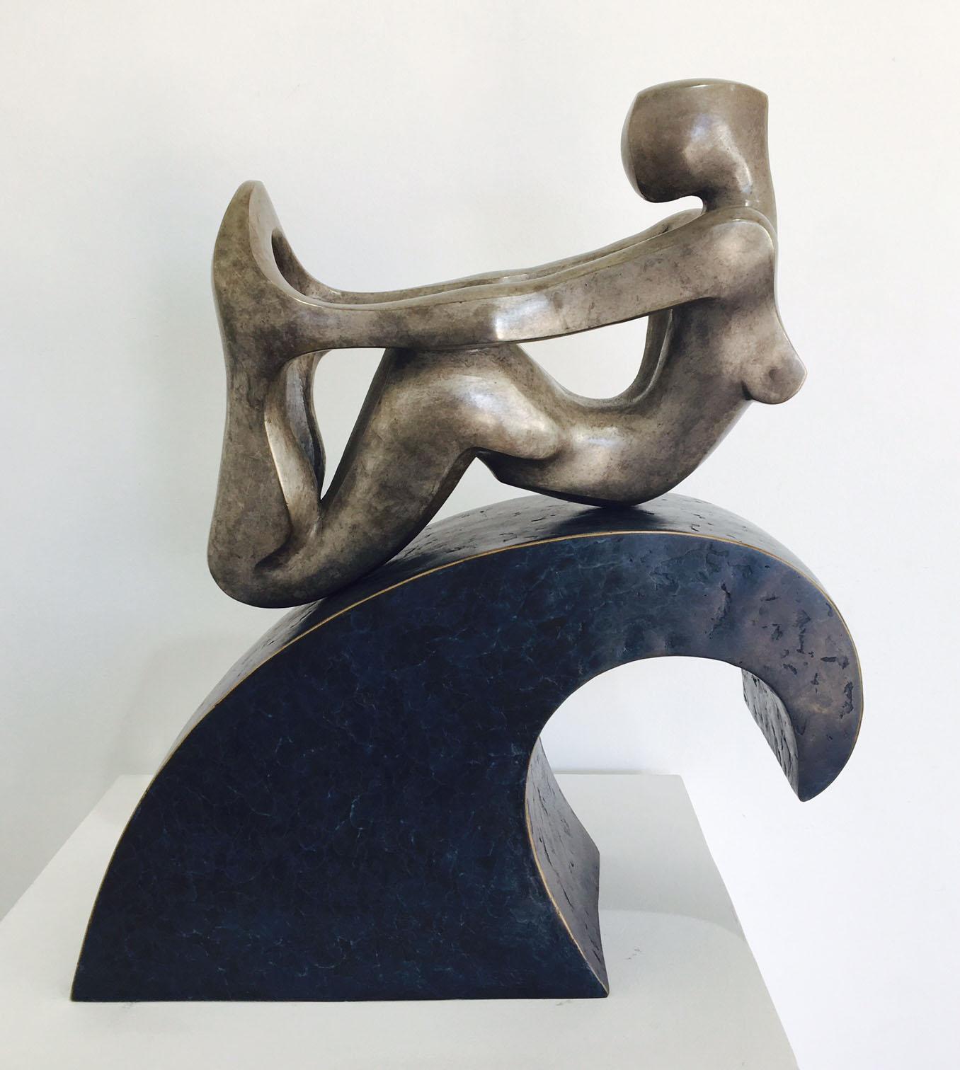 Michael Vaynman Figurative Sculpture - The Ark, Contemporary Bronze Sculpture, edition 2 of 10