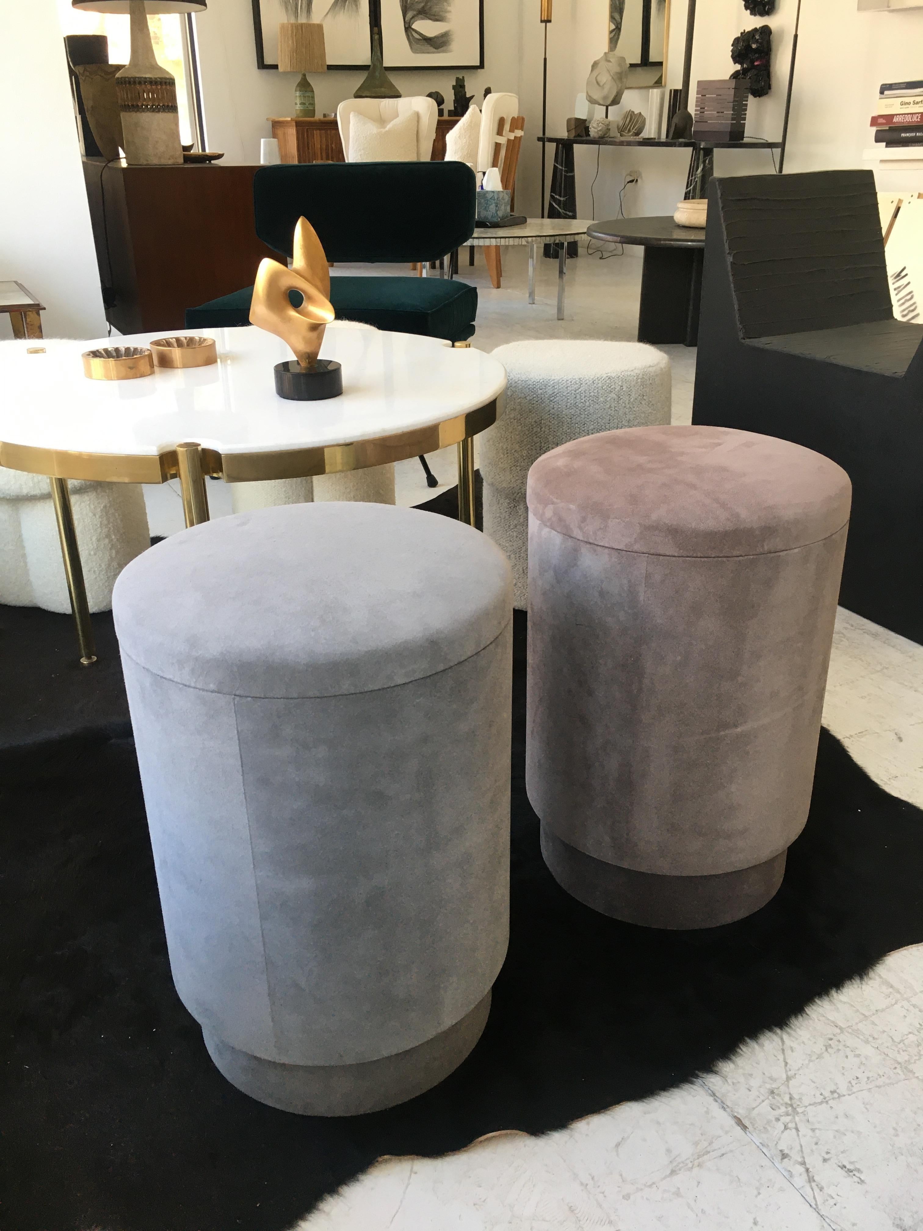 Michael Verheyden Belgian Design Contemporary Pouf or Tabou with Storage In Excellent Condition In Chicago, IL