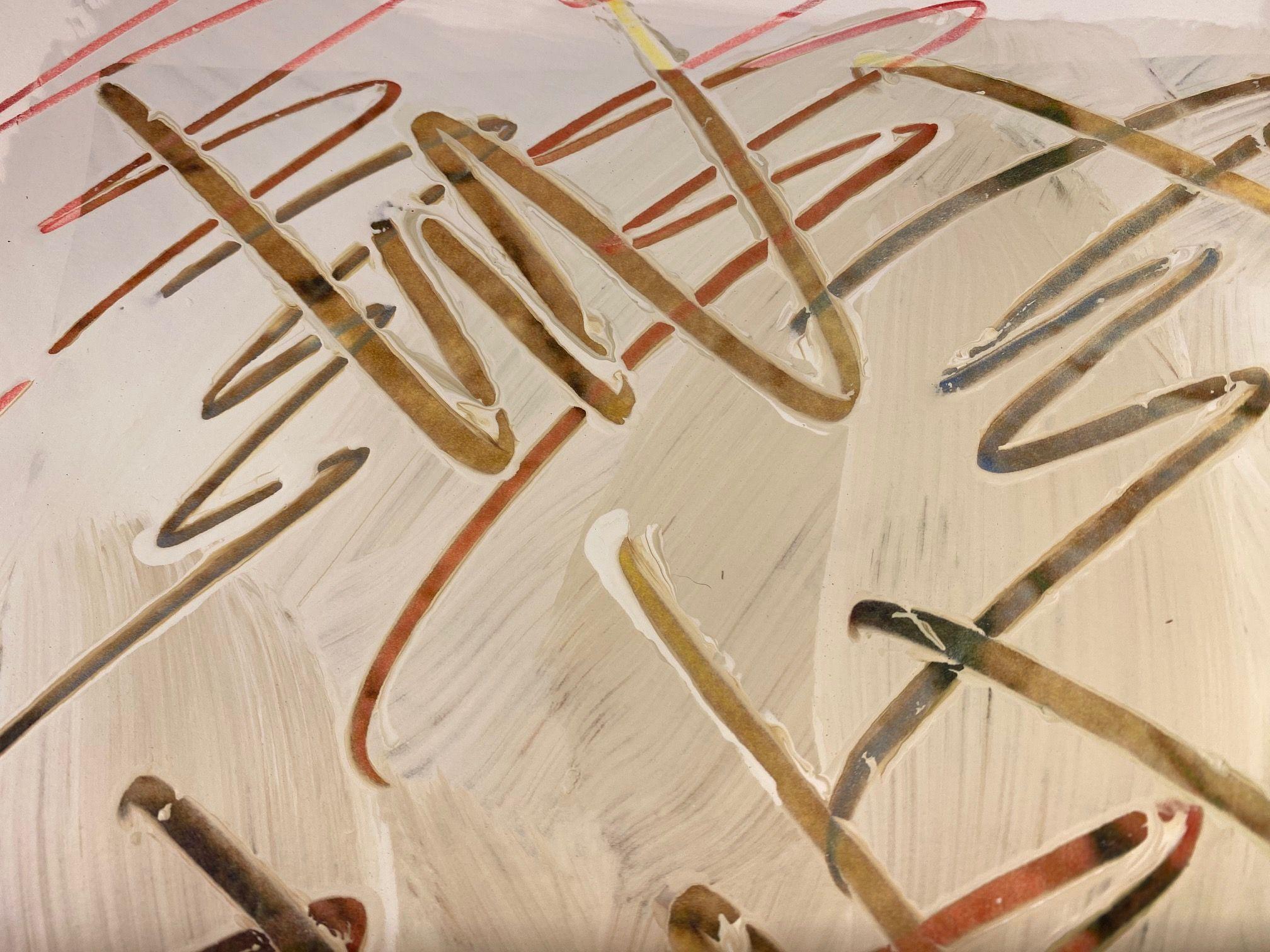 Hand painted/drawing one of a kind original on 100% cotton Archival watercolor paper. :: Mixed Media :: Abstract Expressionism :: This piece comes with an official certificate of authenticity signed by the artist :: Ready to Hang: No :: Signed: Yes