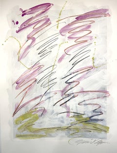 Abstract Wall Art Drawing/Painting #12172022, Mixed Media on Paper