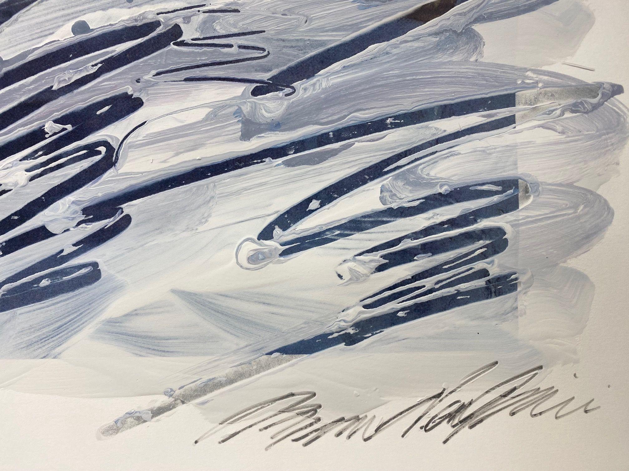 Abstract Wall Art Drawing/Painting #12292022, Painting, Acrylic on Watercolor Pa 4