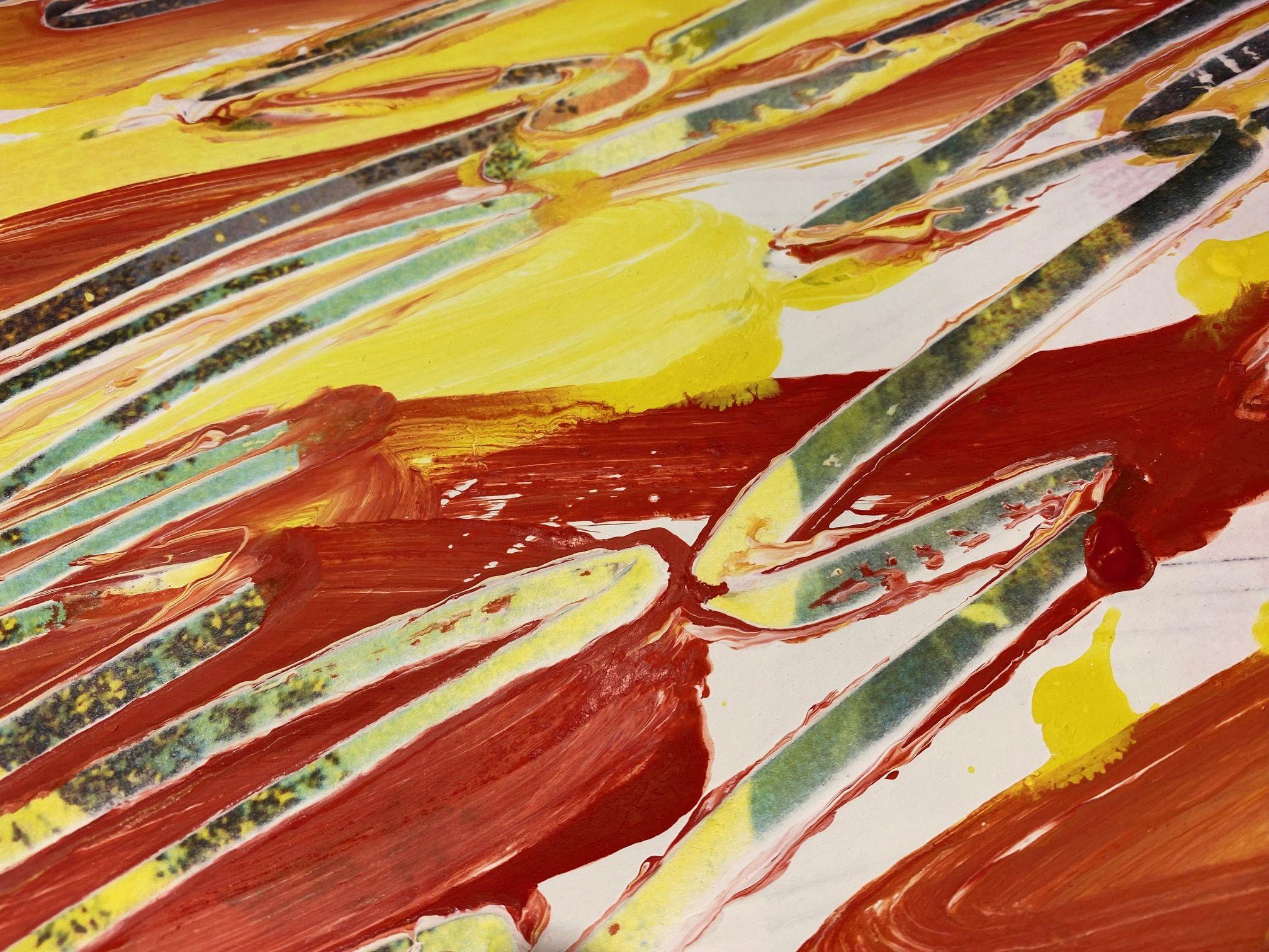 Abstract Wall Art Drawing/Painting #12302022, Painting, Acrylic on Watercolor Pa 3