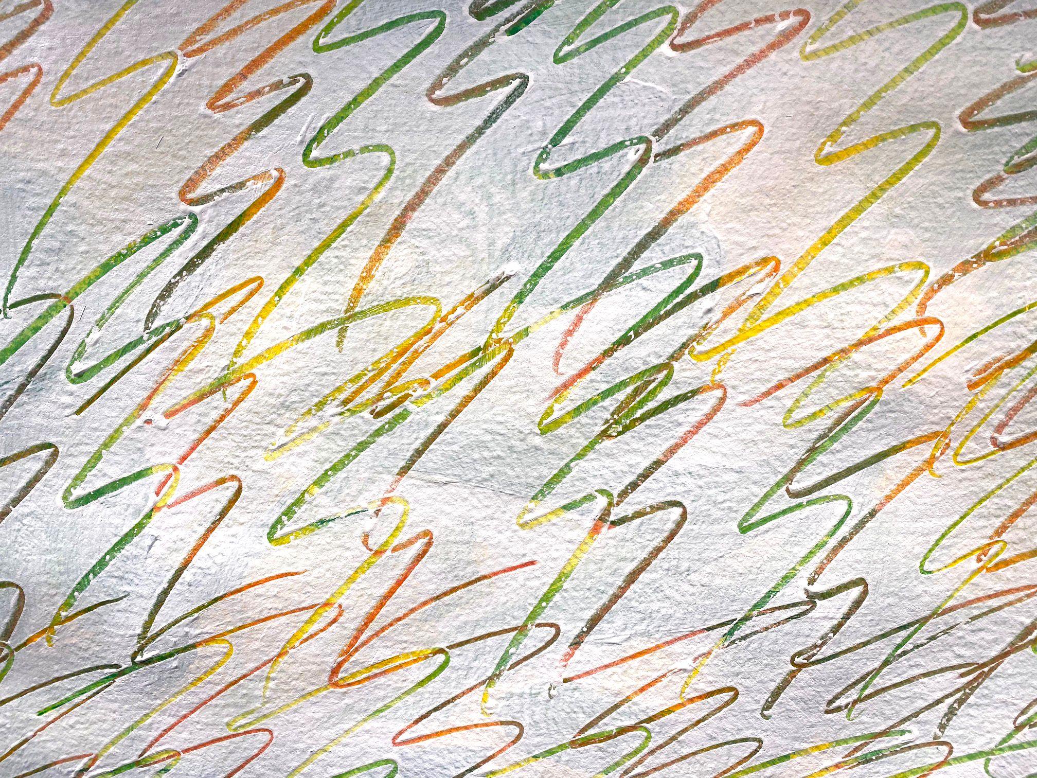 Pintura sobre papel hecho a mano #7192020, Pintura, Acrílico sobre papel - Painting Contemporáneo de Michael Verlangieri