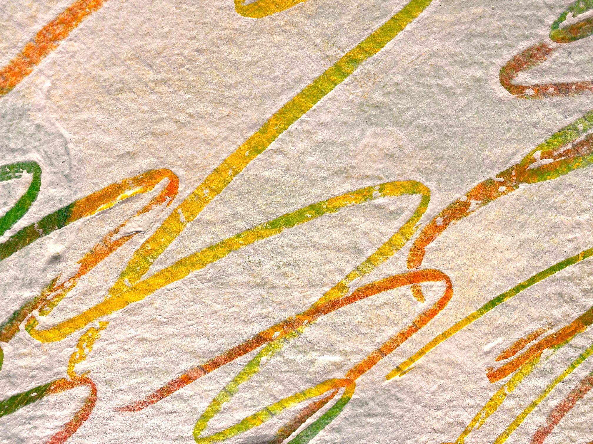 Pintura sobre papel hecho a mano #7192020, Pintura, Acrílico sobre papel en venta 1