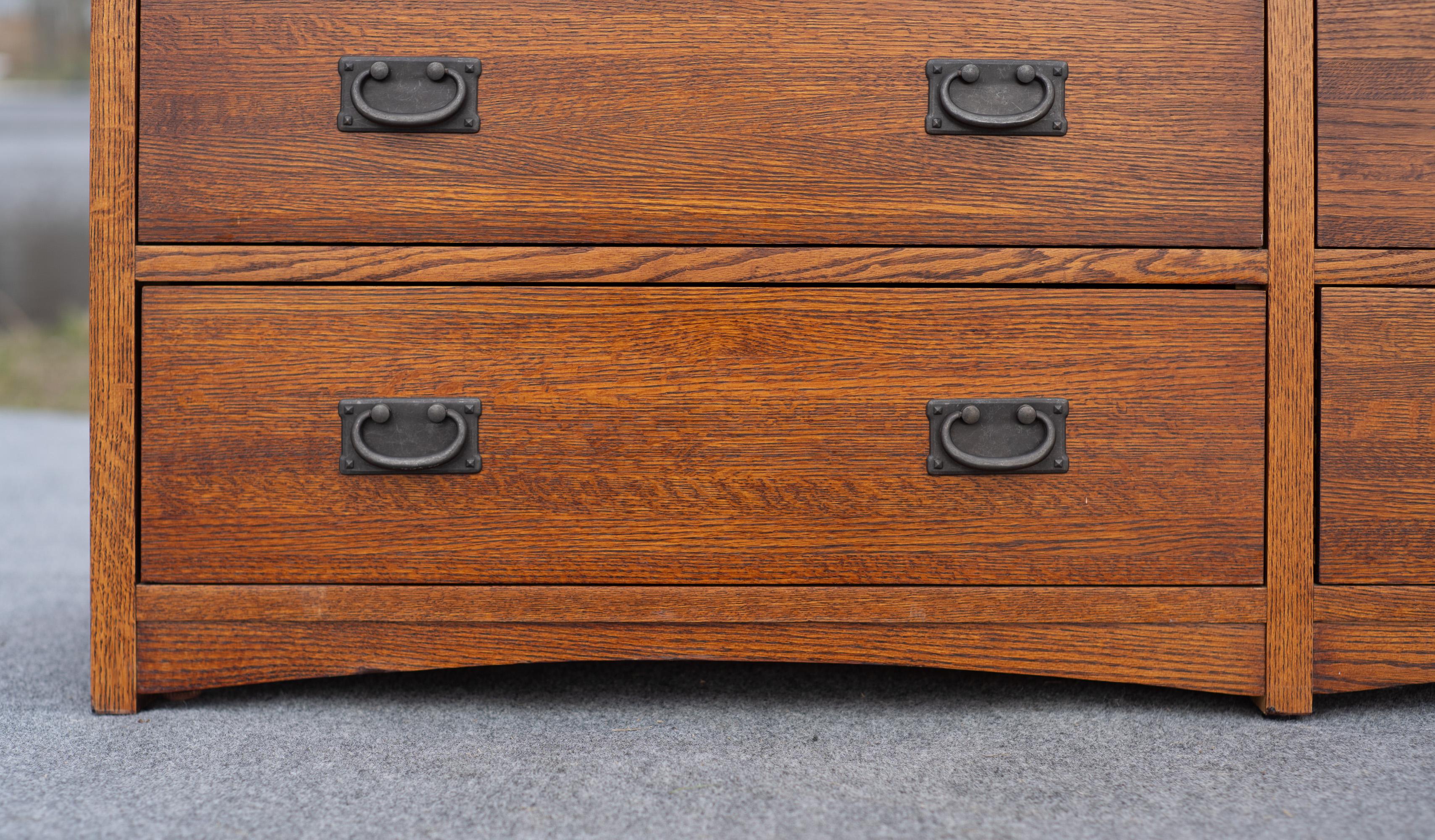 Michael Vermillion for Restoration Hardware Mission Style Chest Golden Oak Cedar 11