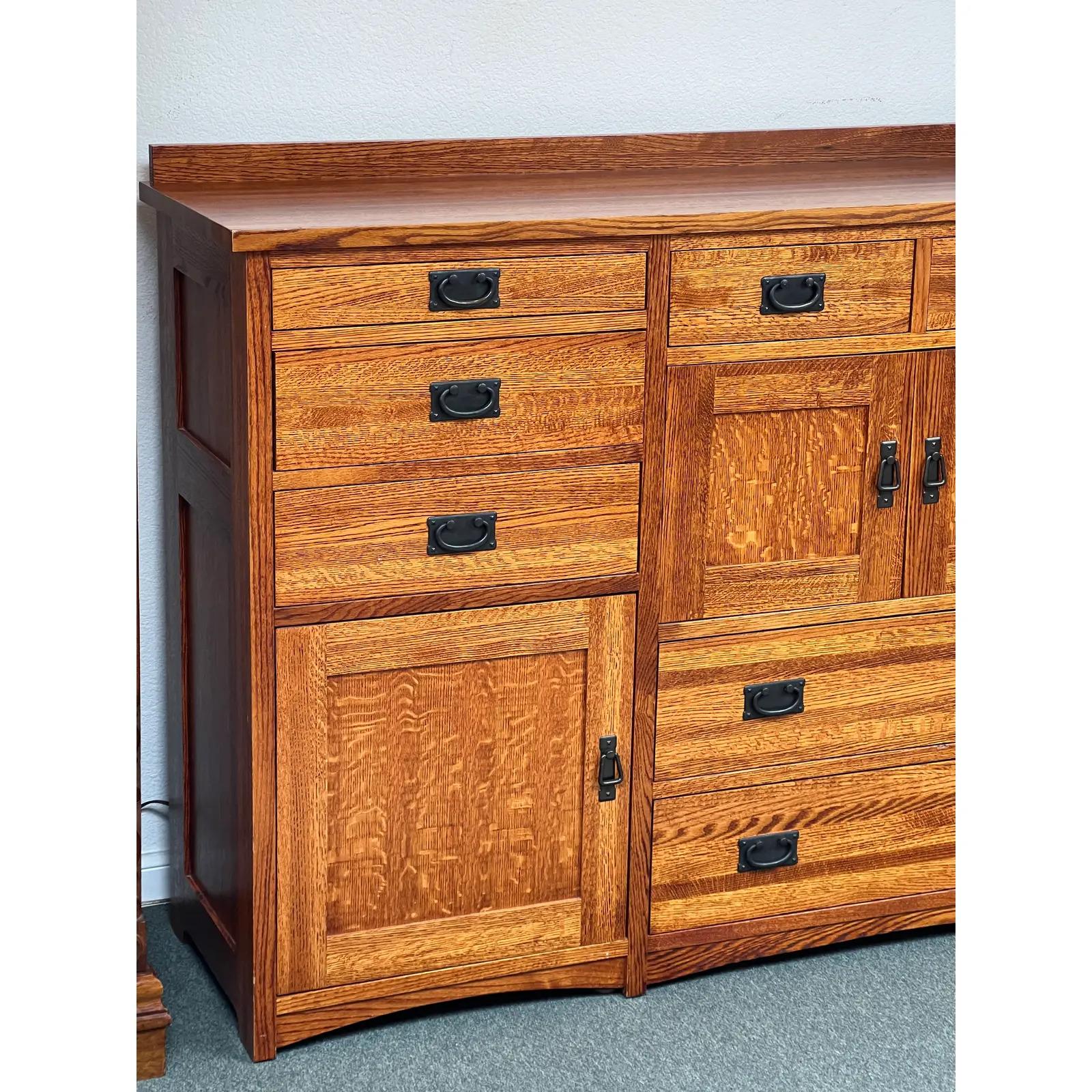 Contemporary Michael Vermillion for Restoration Hardware Mission Style Chest Golden Oak Cedar