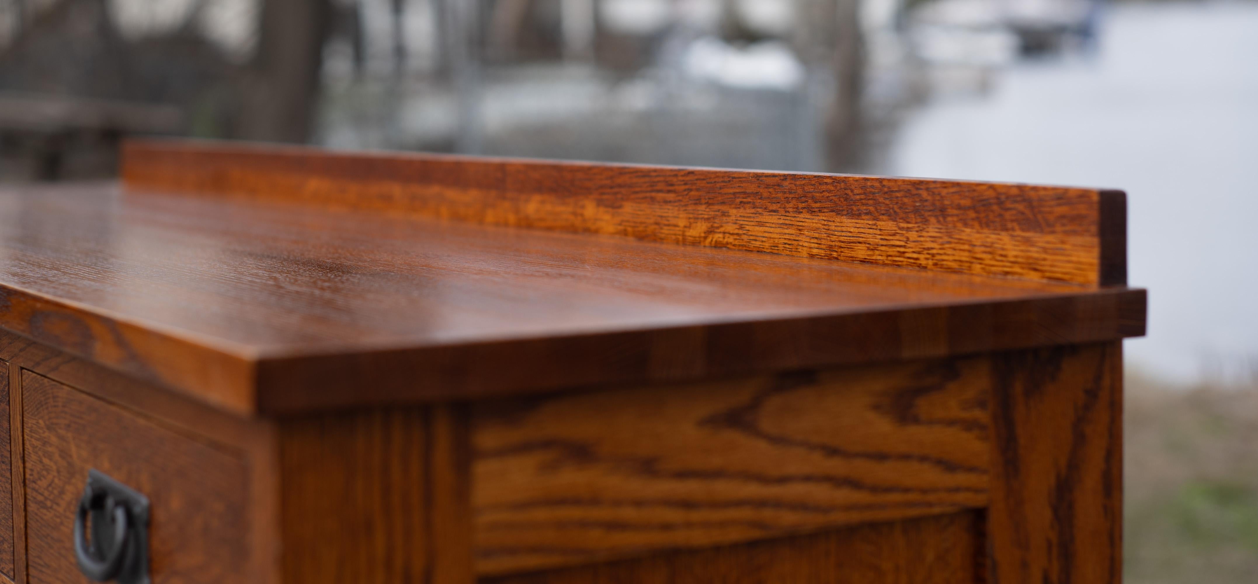 Michael Vermillion for Restoration Hardware Mission Style Chest Golden Oak Cedar 1
