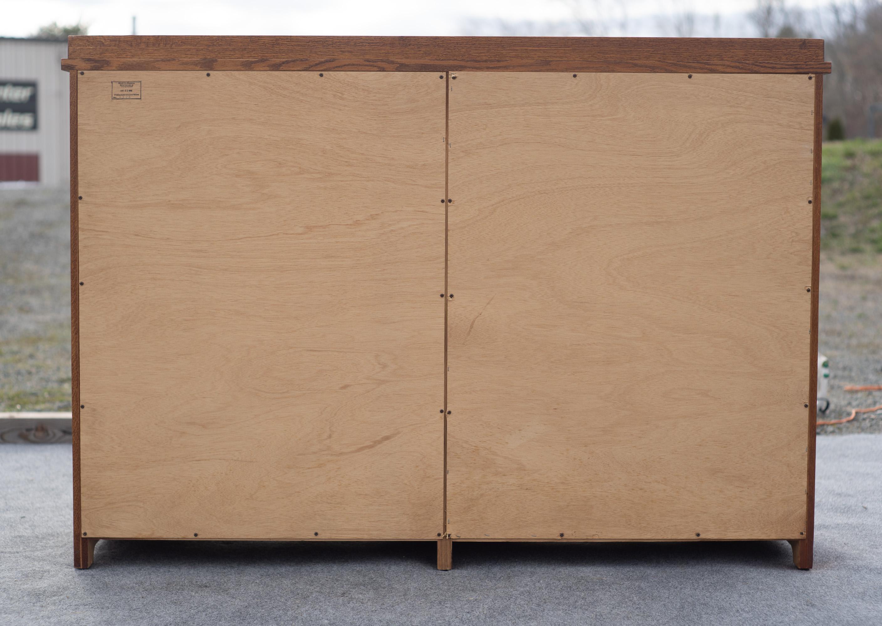 Michael Vermillion for Restoration Hardware Mission Style Chest Golden Oak Cedar 2