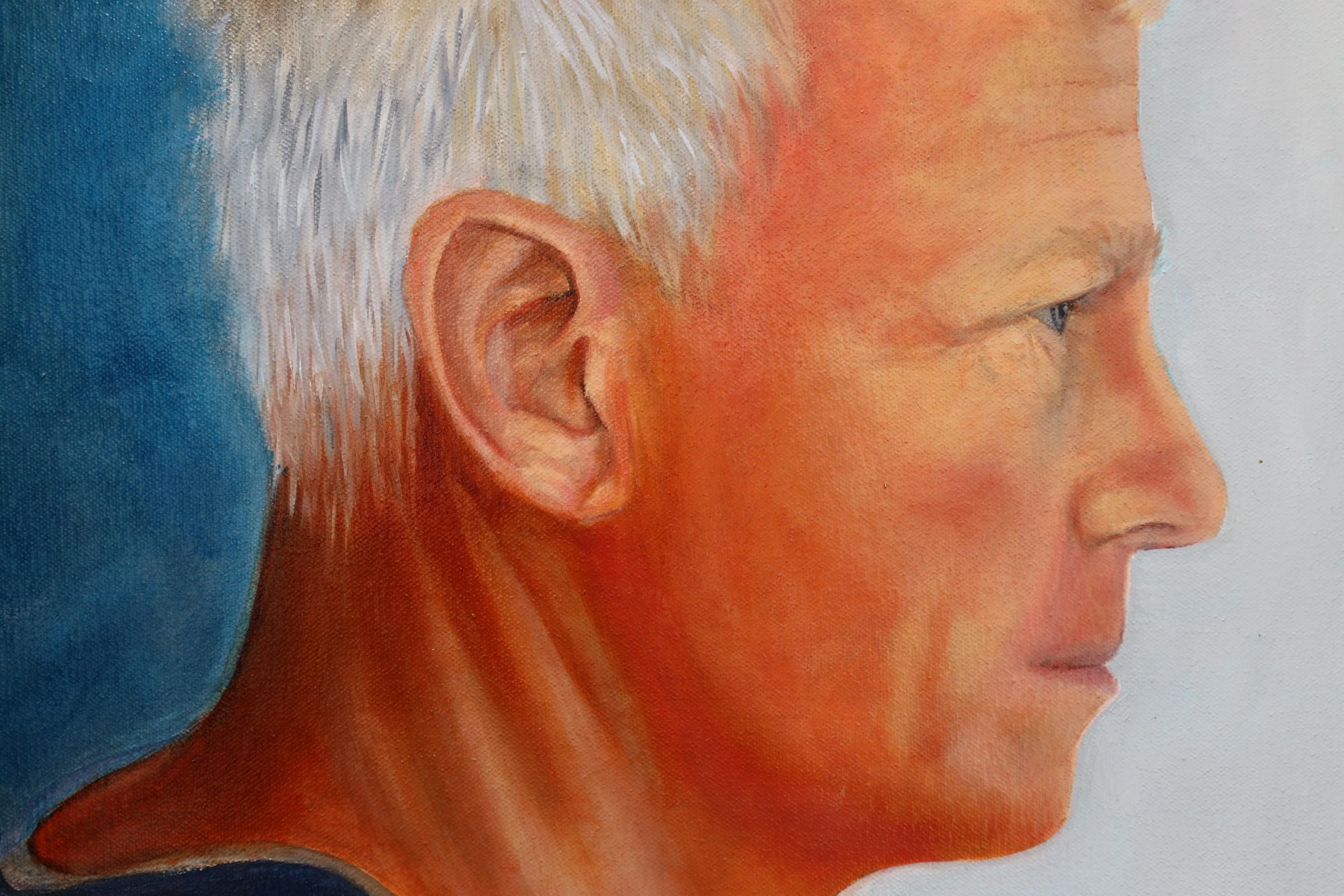 Aún no ha llegado - Painting de Michael Vilkin