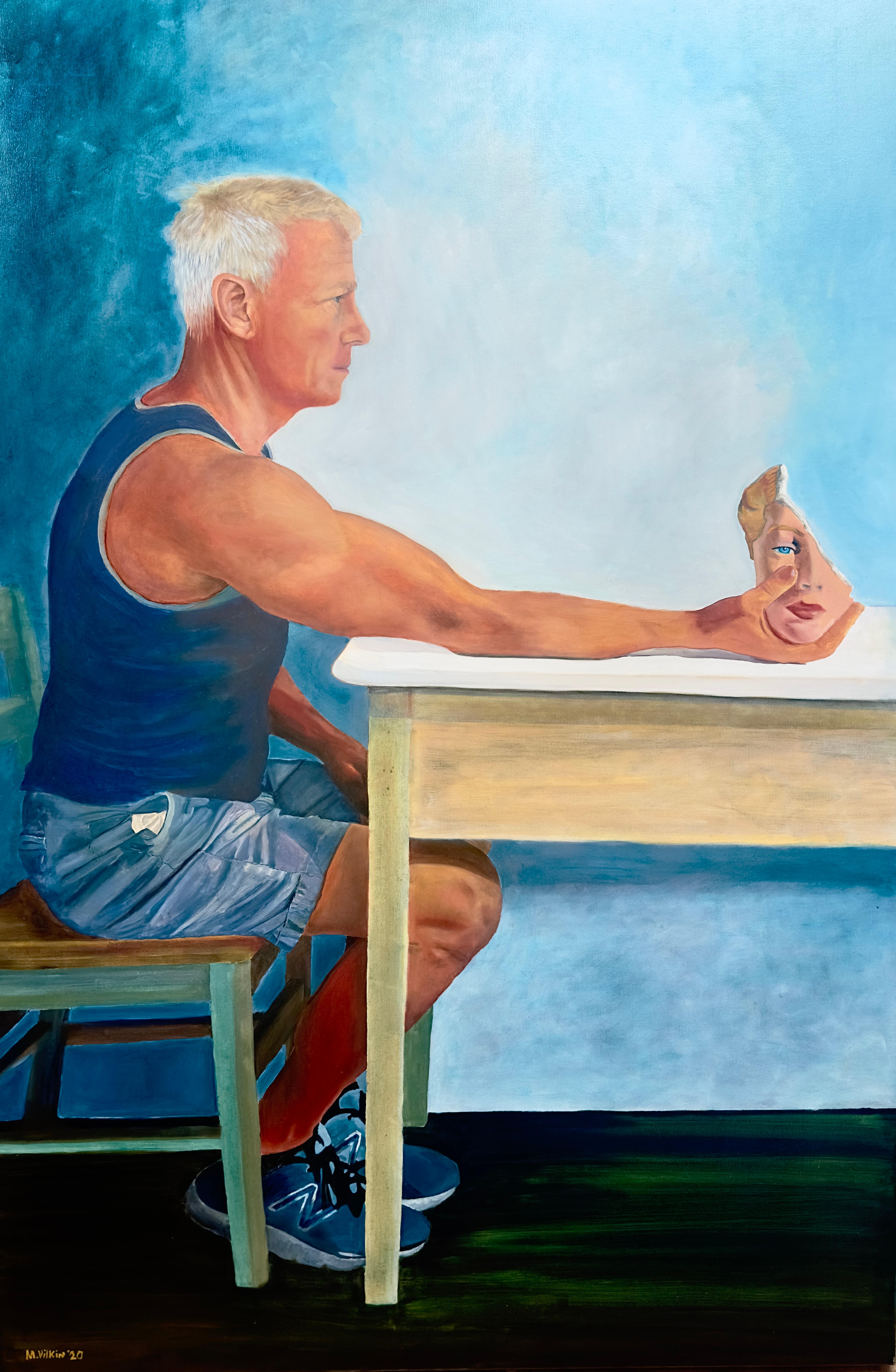 Figurative Painting de Michael Vilkin - Aún no ha llegado