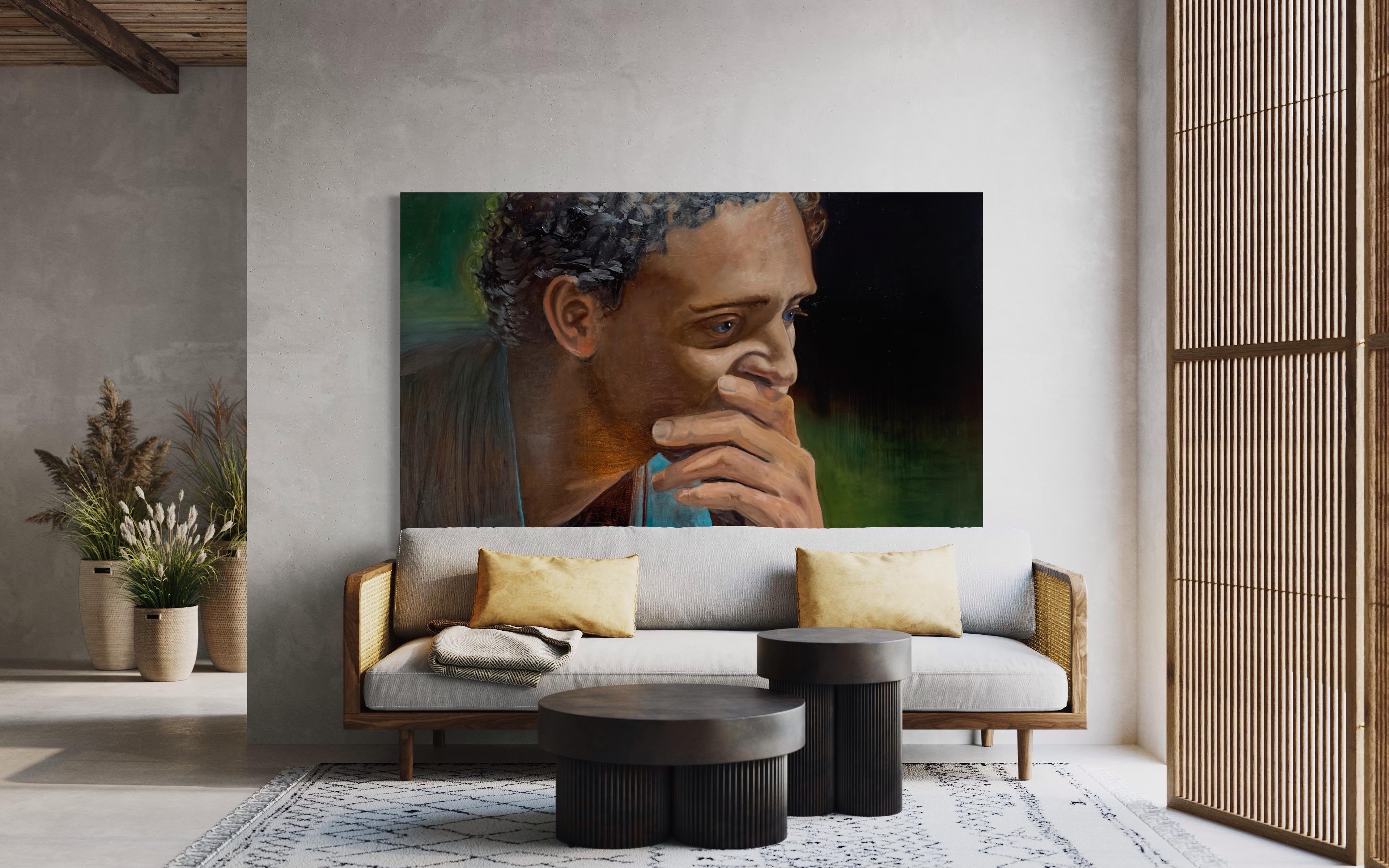 Rapt - Painting de Michael Vilkin