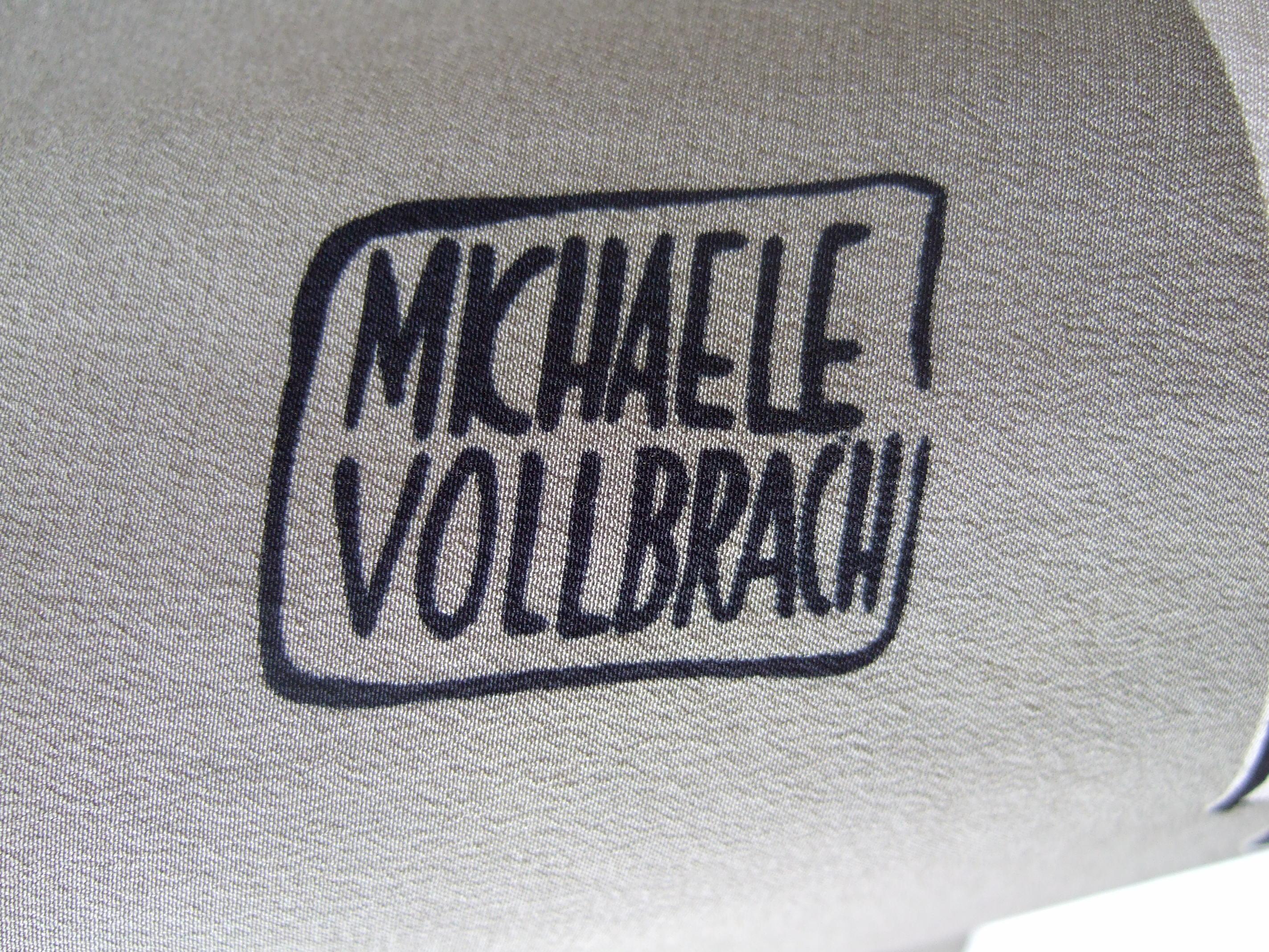 Michael Vollbrach Silk Screen Artisan Print Borzoi Batwing Tunic Blouse c 1980s  For Sale 12
