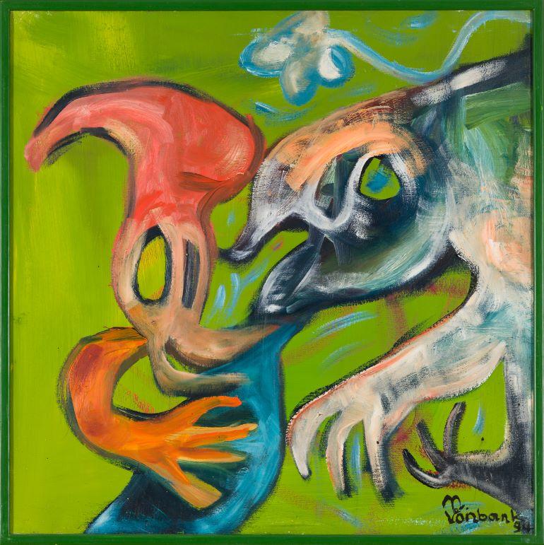 Abstract Painting di Michael Vonbank - Senza titolo