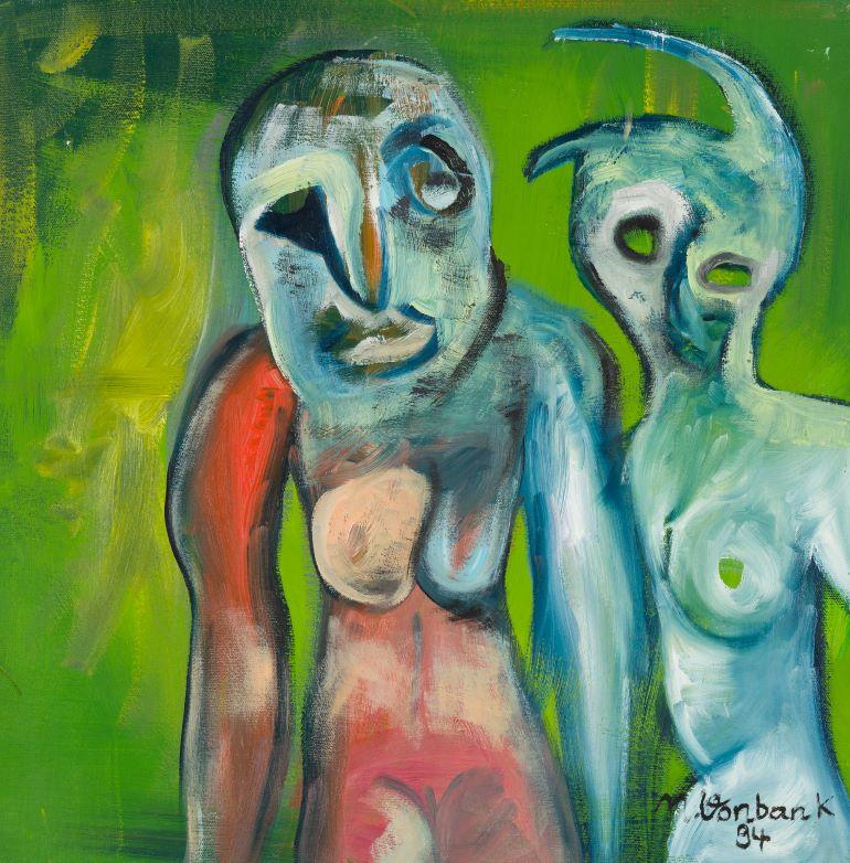 Abstract Painting di Michael Vonbank - Senza titolo