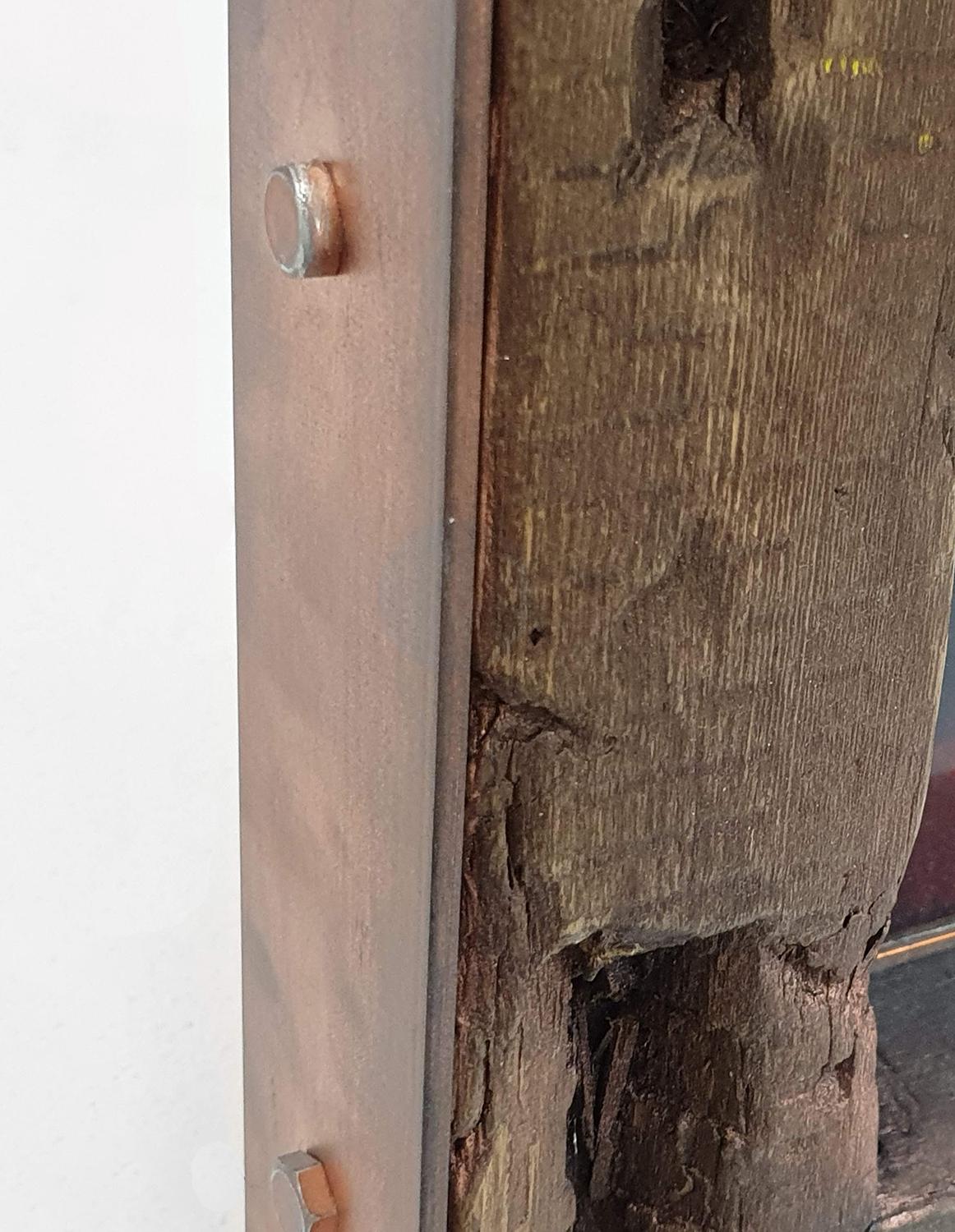 Puesta de Sol en el Puente Albert, Ventana Vintage en venta 2
