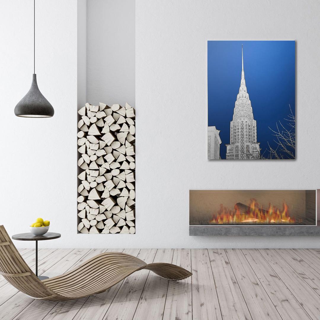 Chrysler Building, limited edition print, architectural art, cityscape art - Print by Michael Wallner