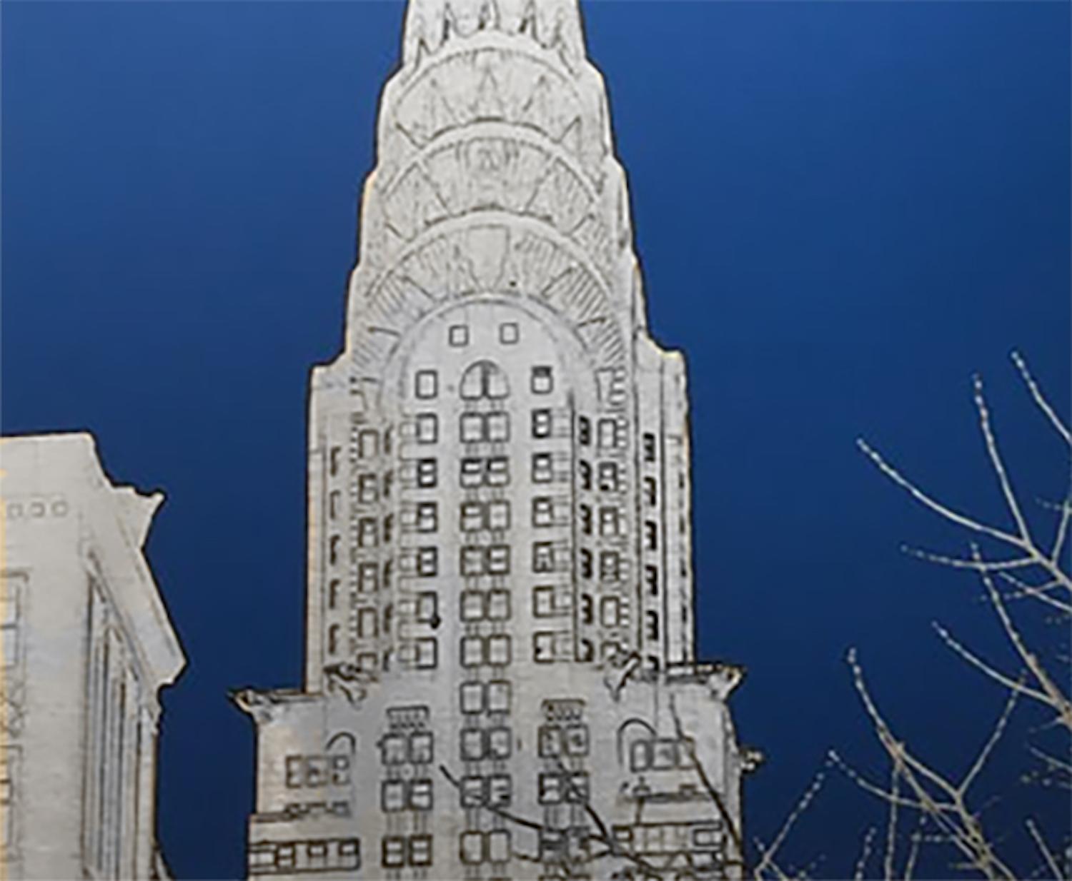 Chrysler Building, limited edition print, architectural art, cityscape art For Sale 2