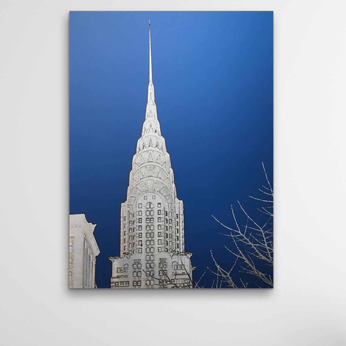 Chrysler Building, limited edition print, architectural art, cityscape art For Sale 4