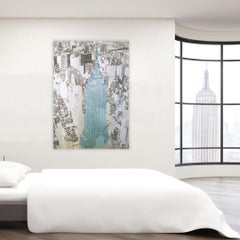 Empire State Building, Blue