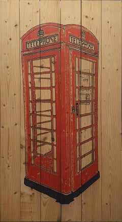 Boîte de téléphone de Londres