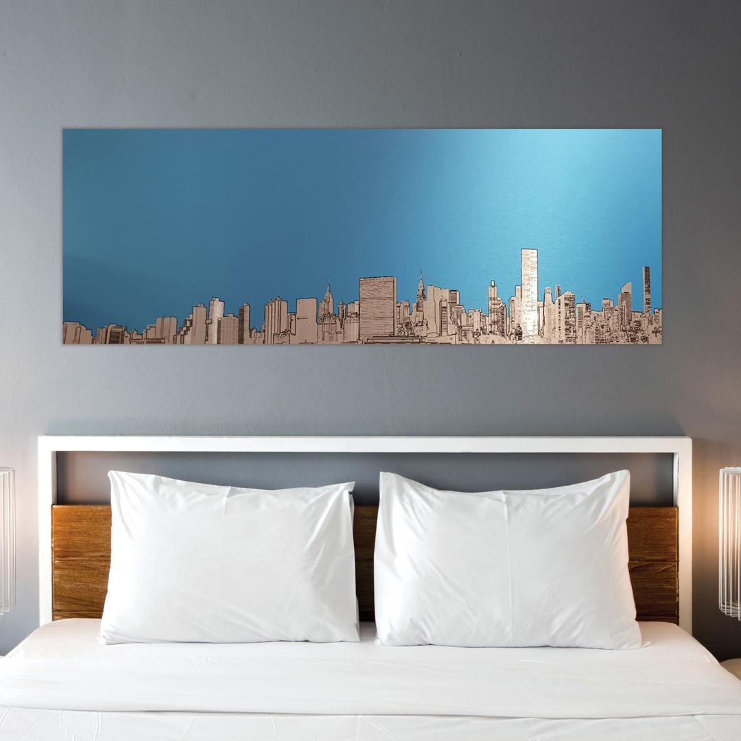 Manhattan Skyline - Print by Michael Wallner