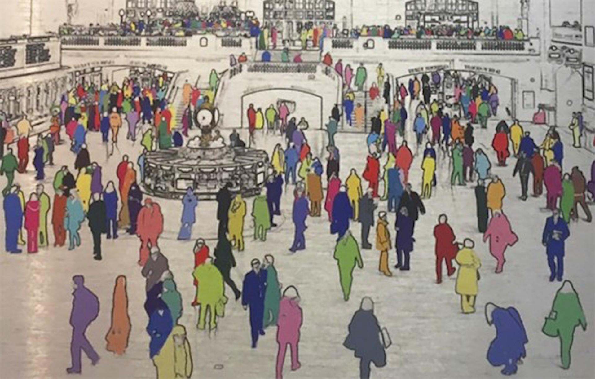 Michael Wallner, Grand Central Station Nueva York, Arte de Nueva York, Arte contemporáneo en venta 1