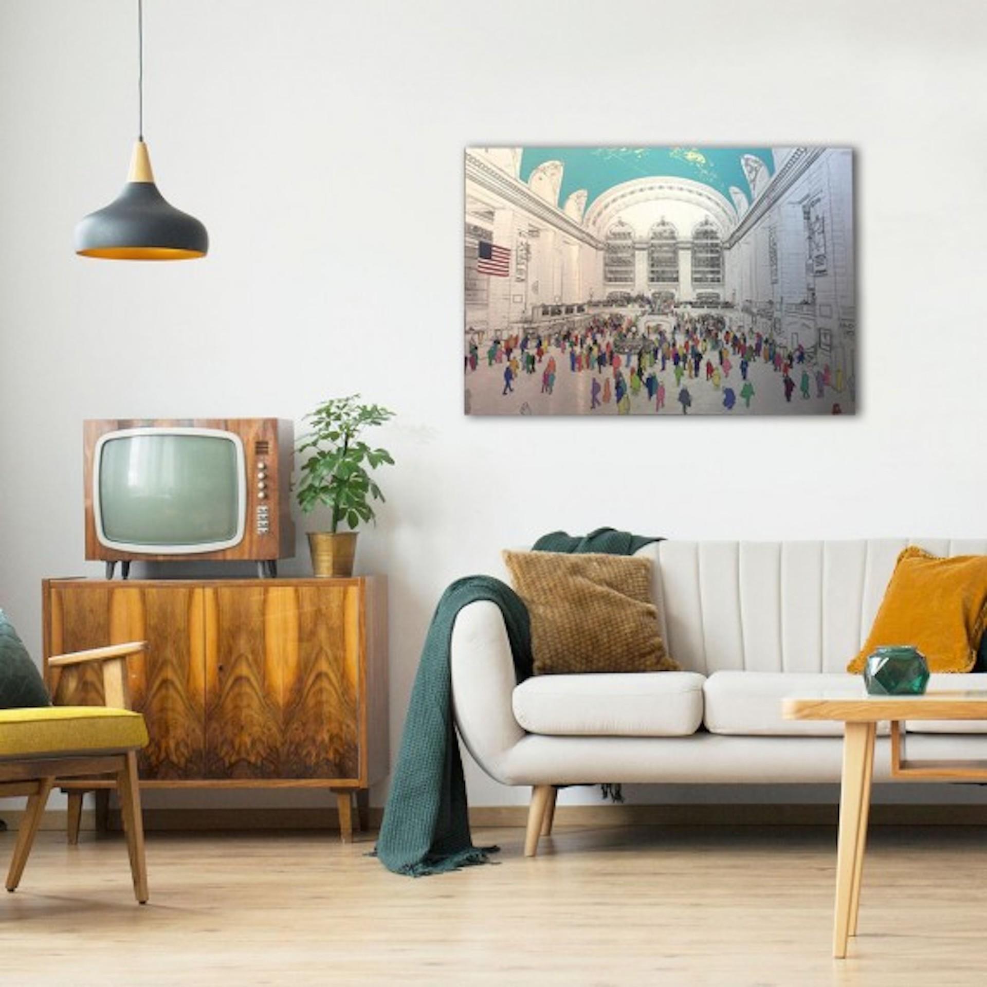 Michael Wallner, Grand Central Station Nueva York, Arte de Nueva York, Arte contemporáneo en venta 6