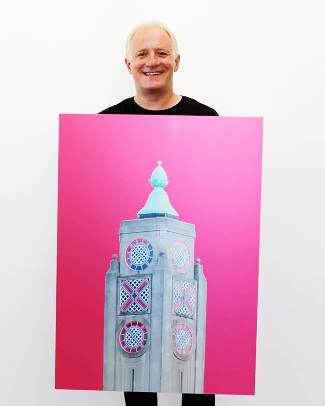 Oxo Tower, Pink For Sale 2
