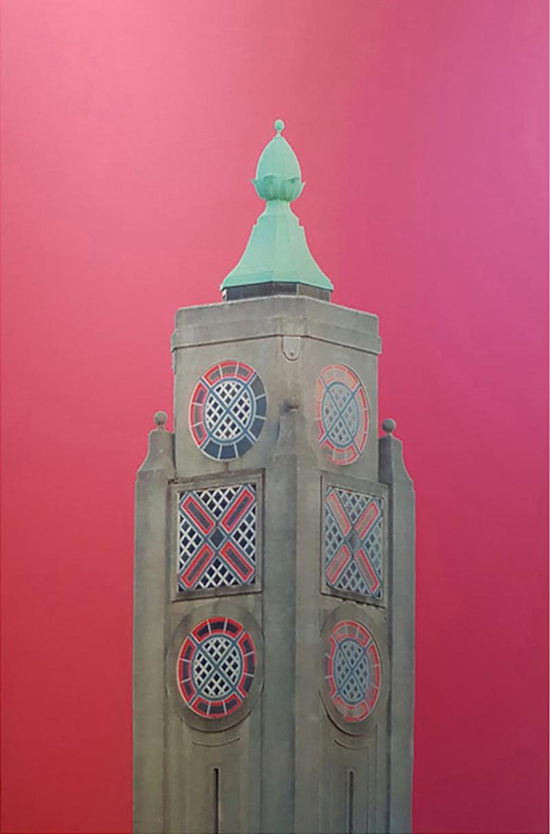 Der Oxo-Turm in Rosa