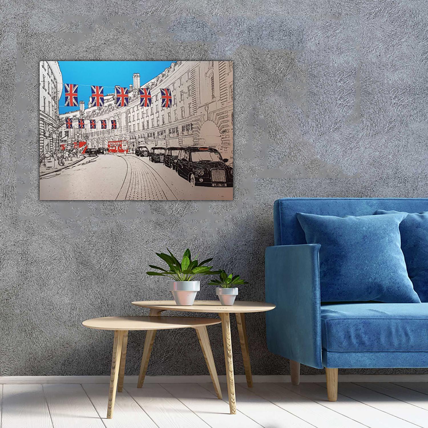 Regent Street - Print by Michael Wallner