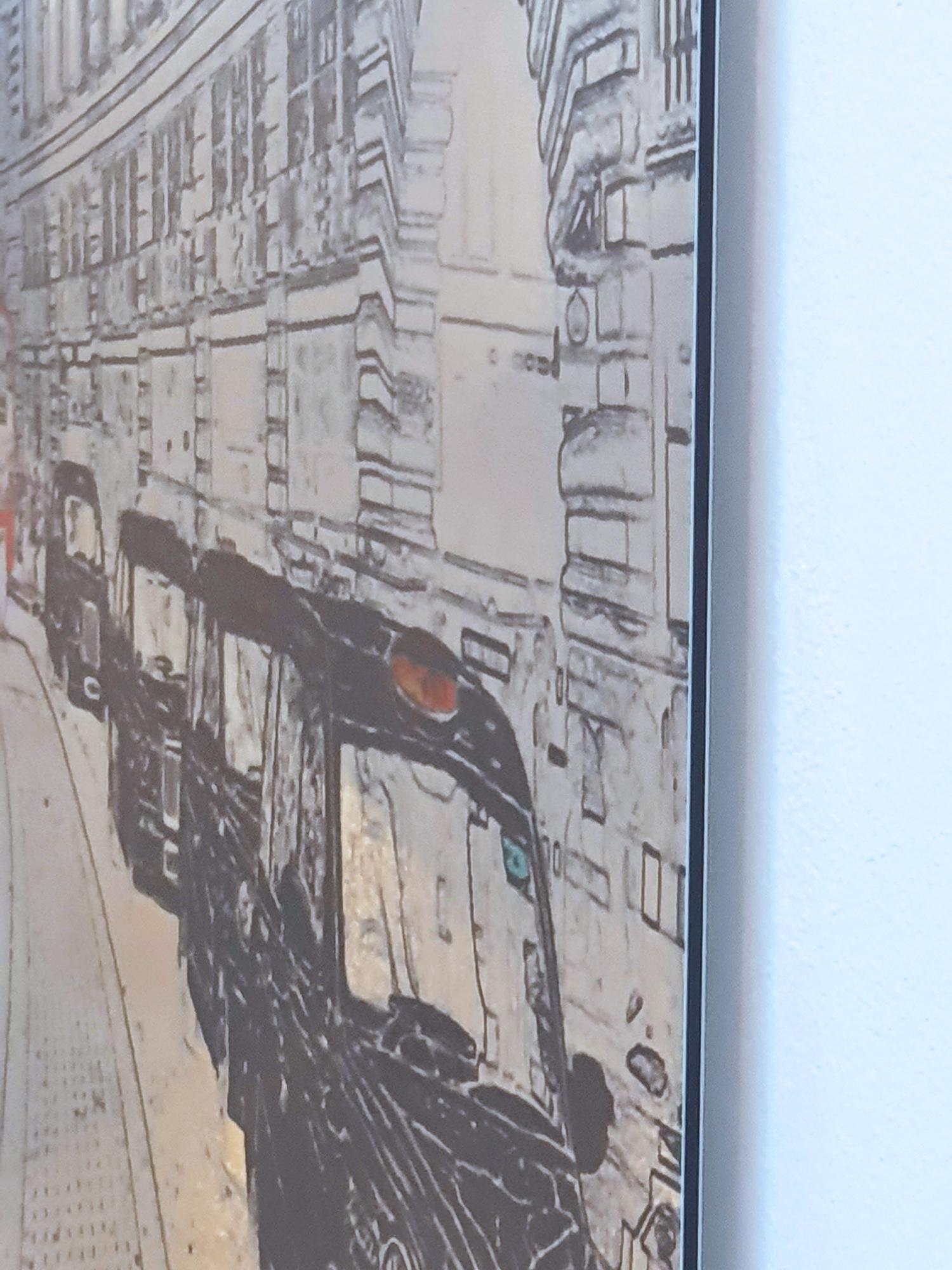 Calle Regent - Landscape Print Gris de Michael Wallner