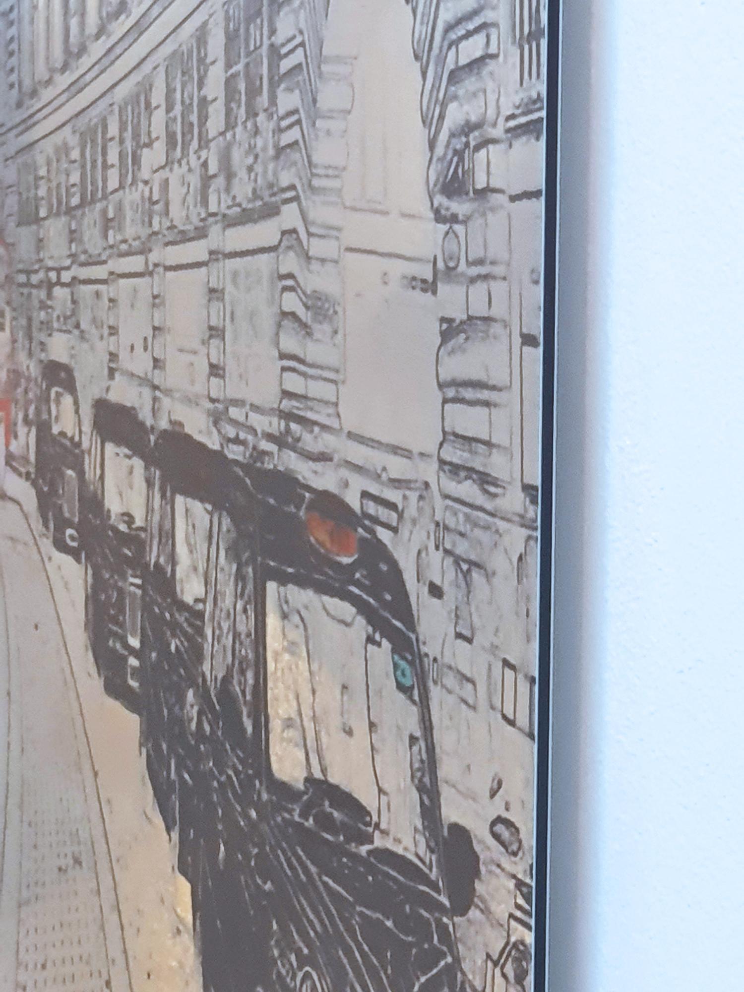 Regent Street - Gray Landscape Print by Michael Wallner