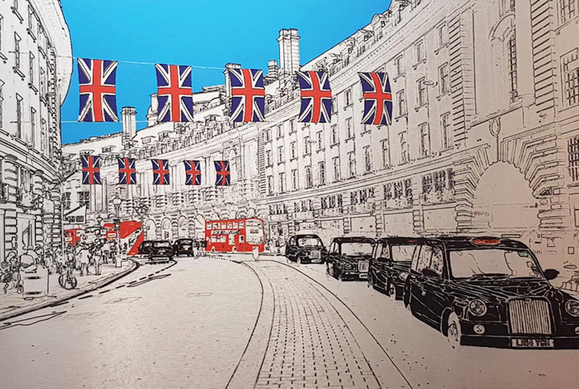 Michael Wallner Landscape Print - Regent Street