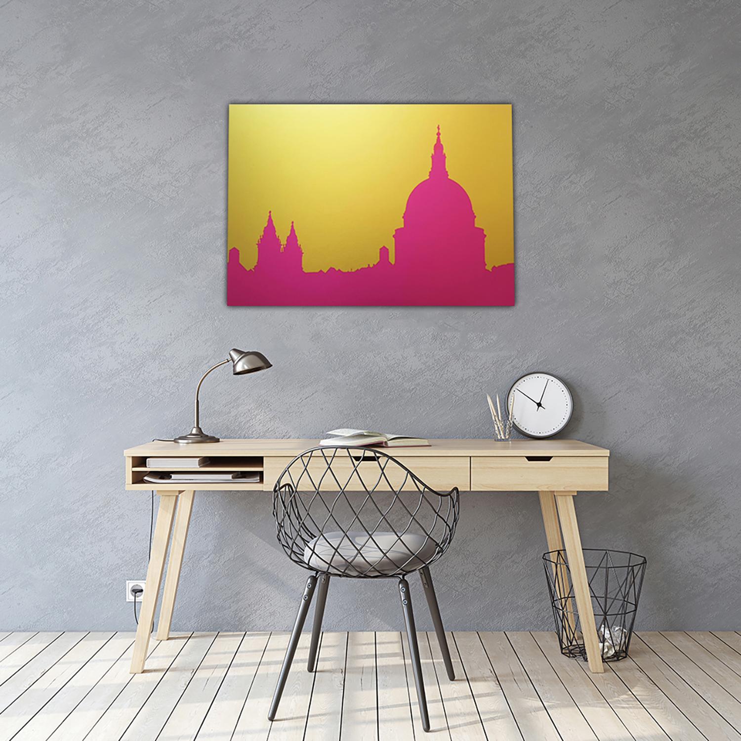 St Pauls, Pop Art Pink By Michael Wallner [2020]

limited_edition
Brushed aluminium
Edition number 25
Image size: H:66 cm x W:91 cm
Complete Size of Unframed Work: H:66 cm x W:91 cm x D:0.3cm
Sold Unframed
Please note that insitu images are purely