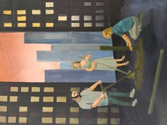 On the Roof, Original Painting