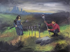 Plantar, Pintura original