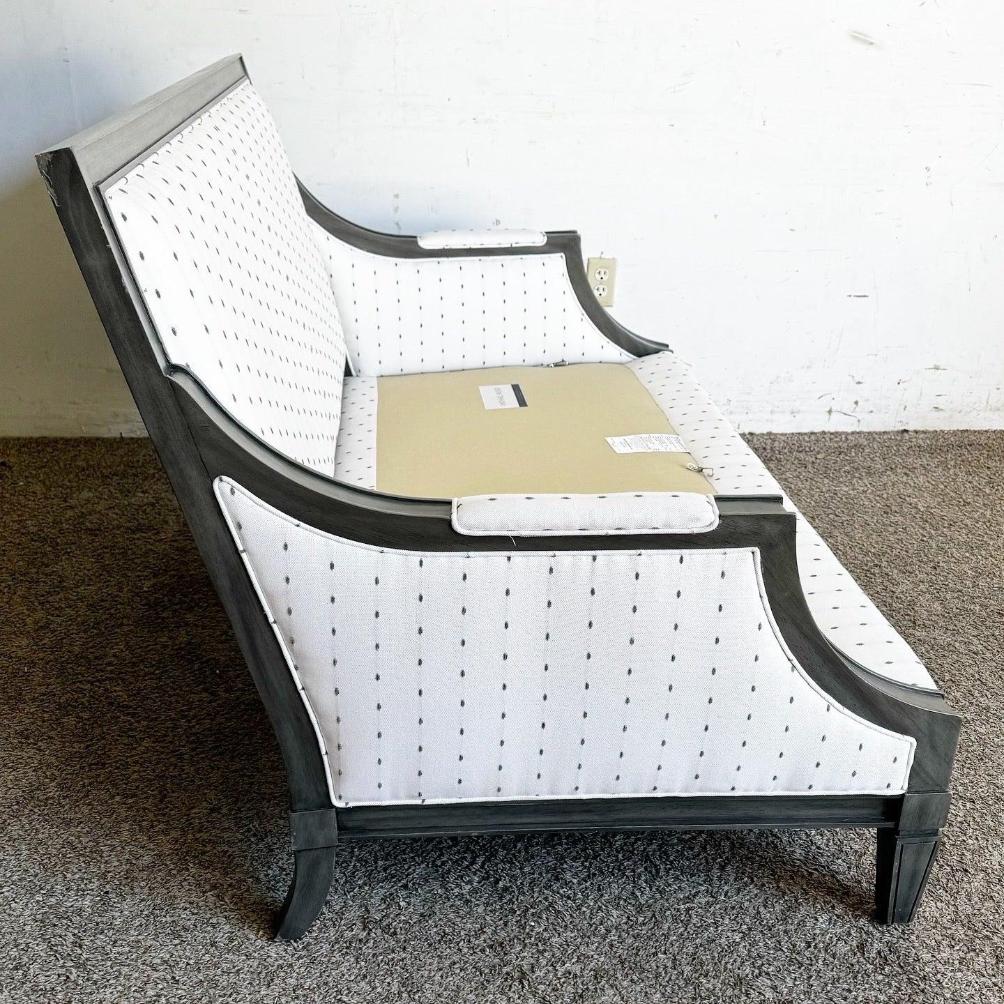 Michael Weiss for Vanguard Custom Upholstered Love Seat In Good Condition In Delray Beach, FL
